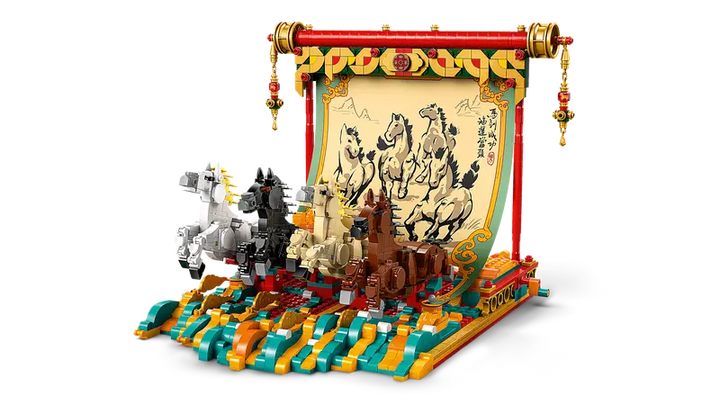 80119 Galloping Horses Canvas