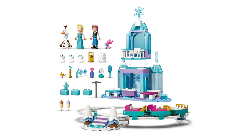 43281 Elsa's Ice Castle & Snow Ride Adventure