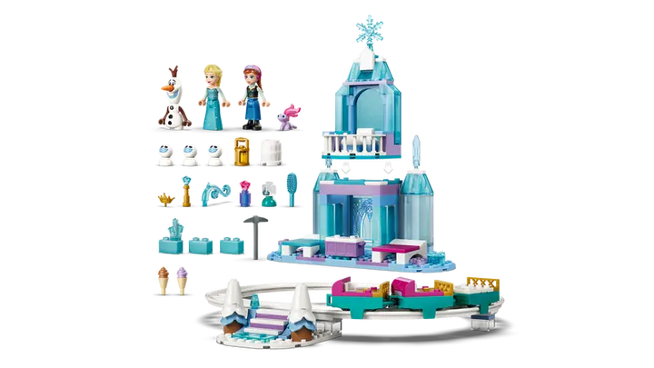 43281 Elsa's Ice Castle & Snow Ride Adventure