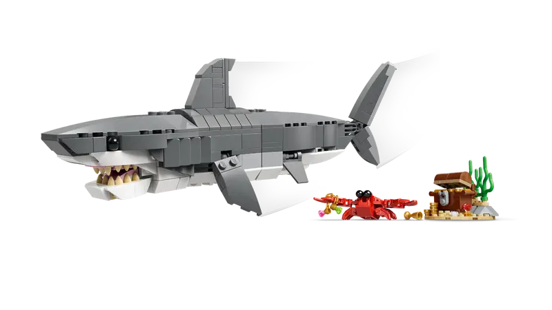 31381 Fierce Shark with a Treasure Chest