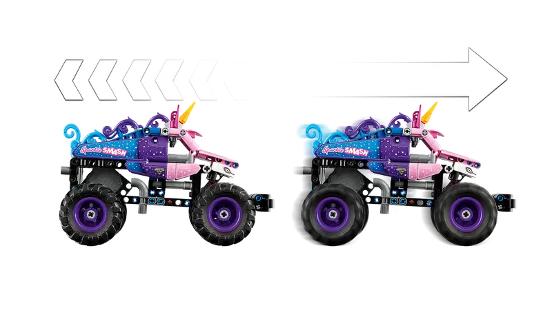 42220 Monster Jam™ Sparkle Smash™ Pull-Back