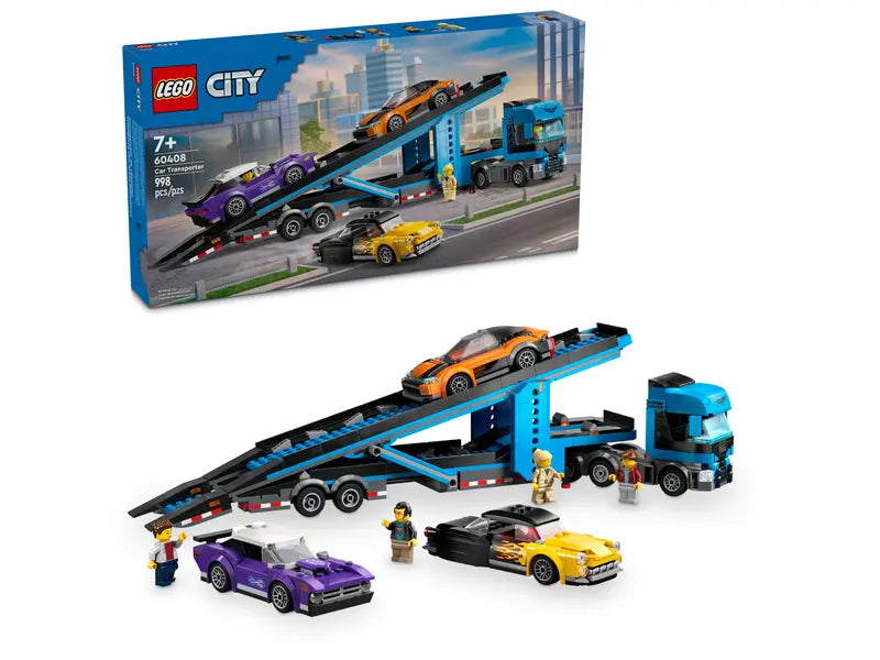 Lego tractor trailer set hotsell