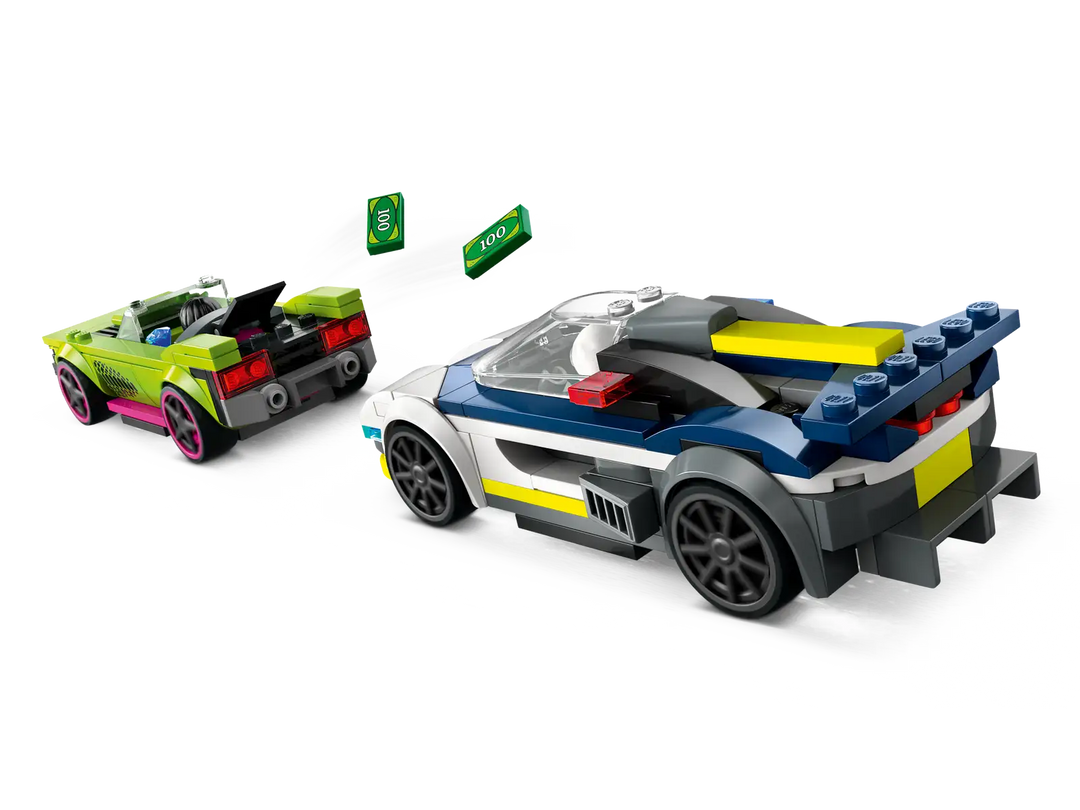 60415 Police Car and Muscle Car Chase - Main Image