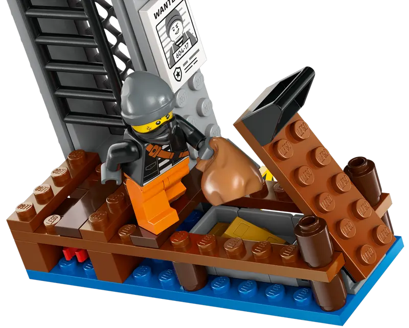 60417 Police Speedboat and Crooks Hideout Box Of Bricks