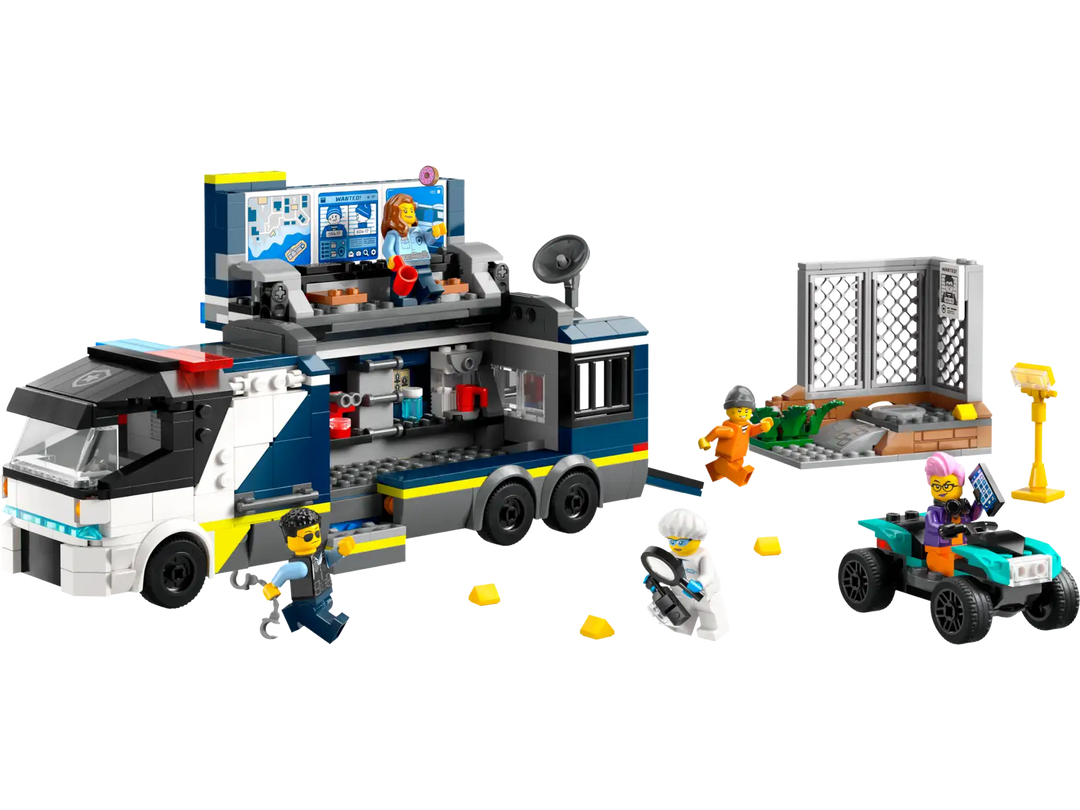 60418 Police Mobile Crime Lab Truck Box Of Bricks
