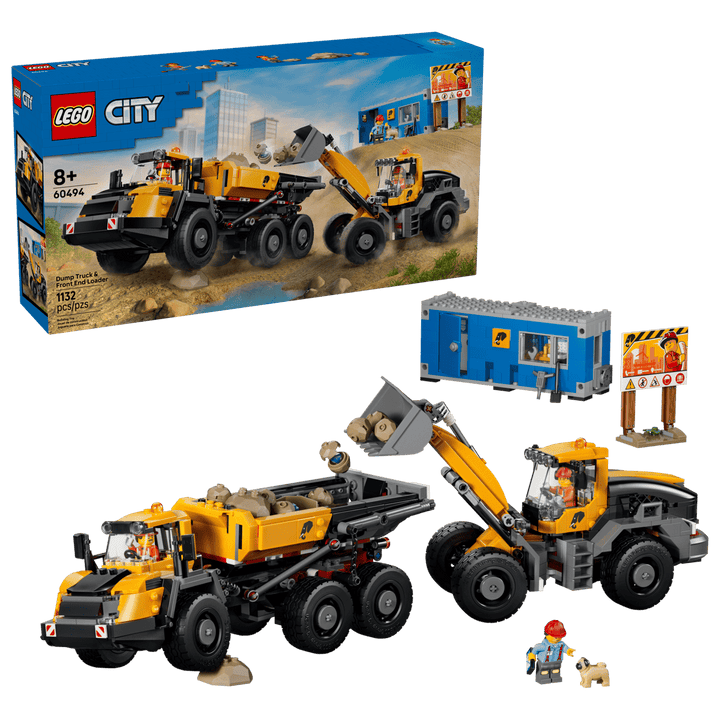60494 Dump Truck & Front End Loader