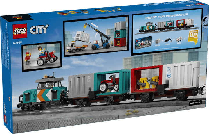 60509 Harbor Freight Train with Crane & Truck