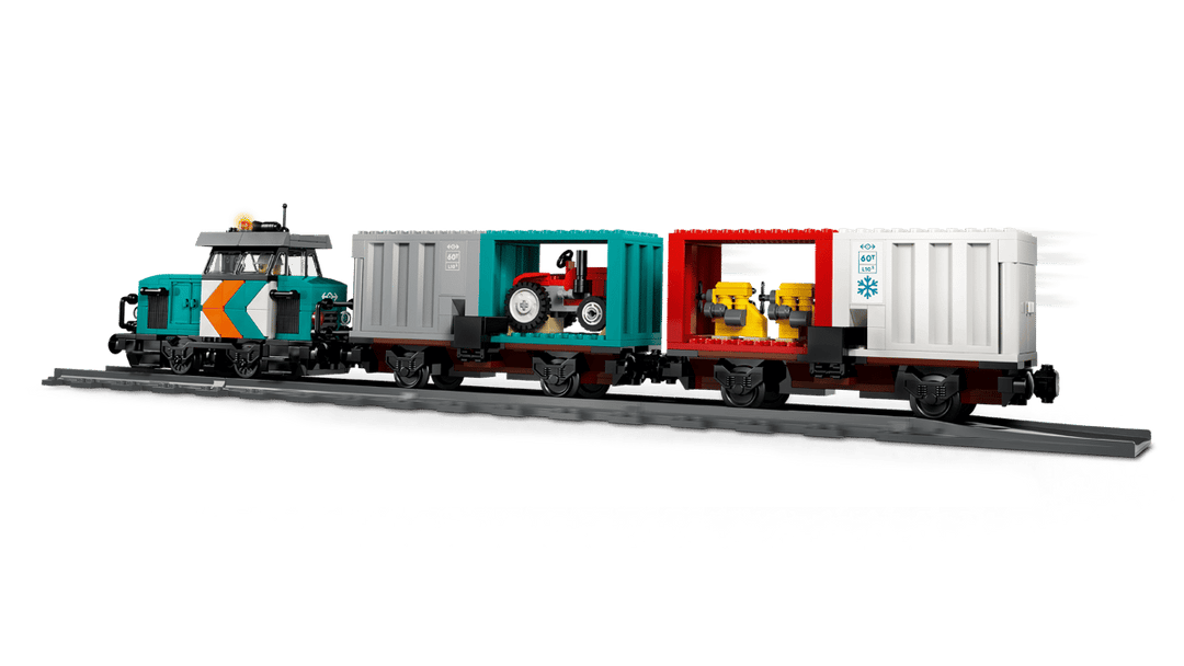60509 Harbor Freight Train with Crane & Truck