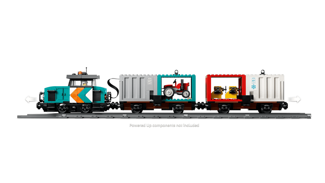 60509 Harbor Freight Train with Crane & Truck