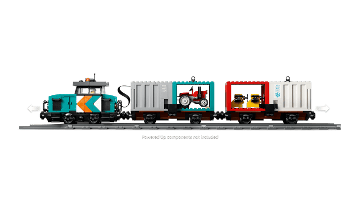 60509 Harbor Freight Train with Crane & Truck