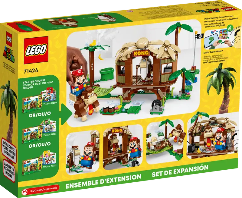 71424 Donkey Kong's Tree House Expansion Set