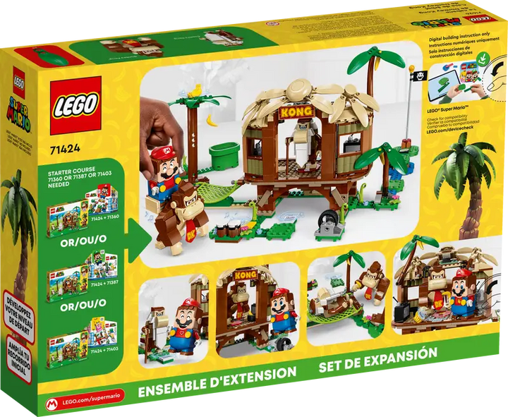 71424 Donkey Kong's Tree House Expansion Set