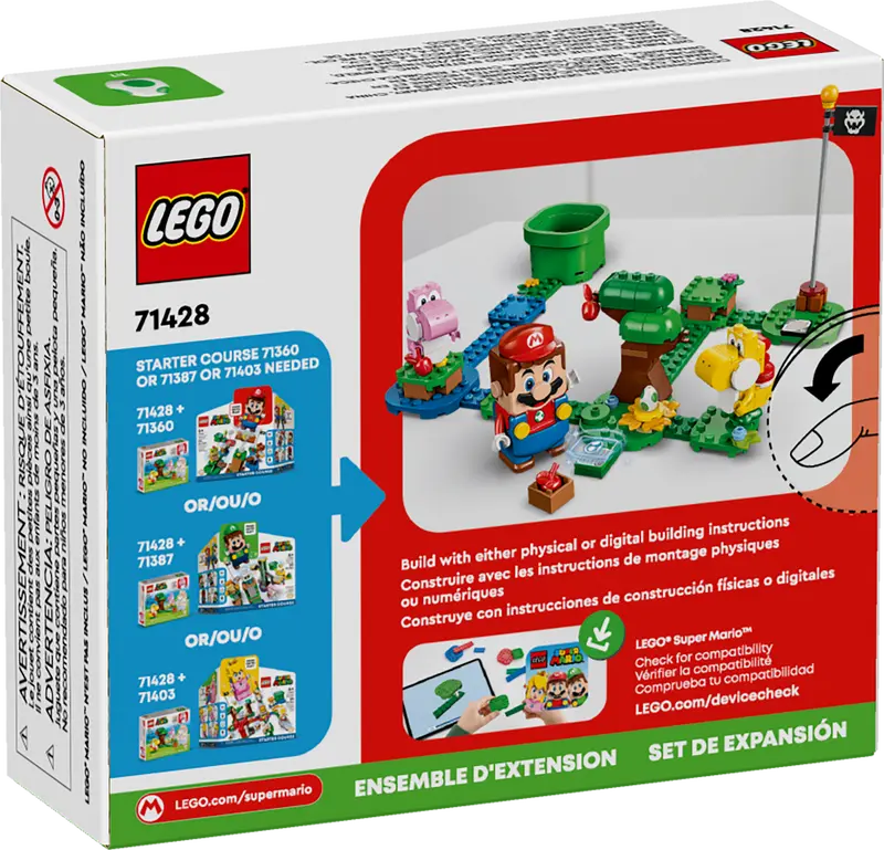 Lego mario starter set building instructions sale