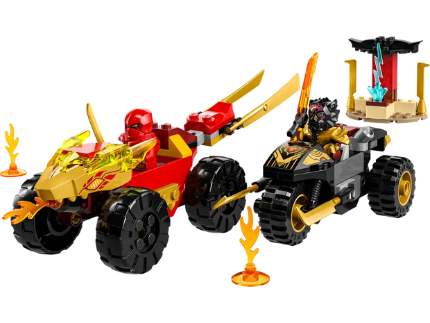 71789 Kai and Ras's Car and Bike Battle