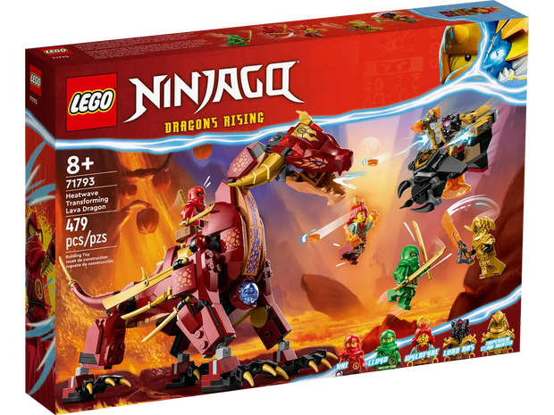 71793 Heatwave Transforming Lava Dragon