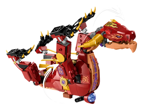 71793 Heatwave Transforming Lava Dragon