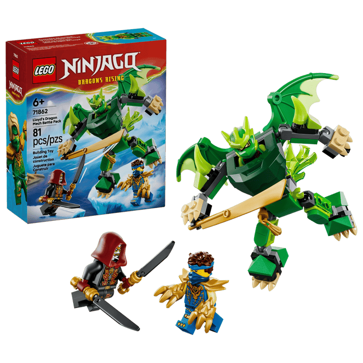 71862 Lloyd's Dragon Mech Battle Pack