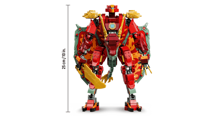 71868 Wyldfyre's Transforming Dragon Mech