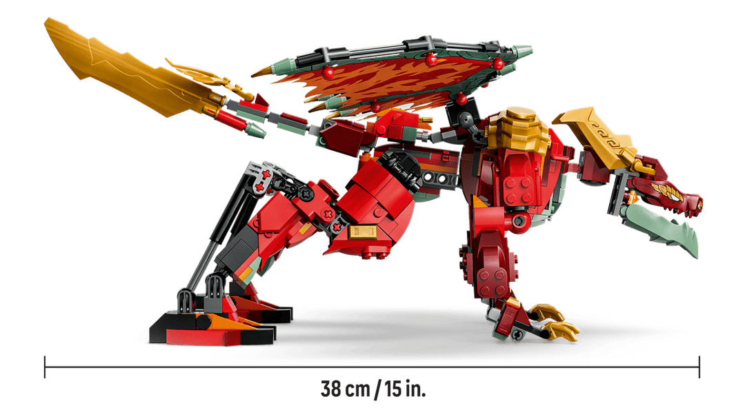 71868 Wyldfyre's Transforming Dragon Mech