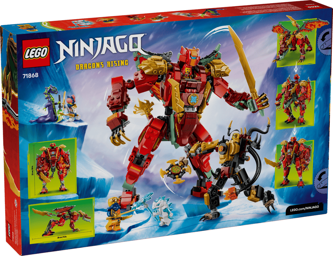 71868 Wyldfyre's Transforming Dragon Mech