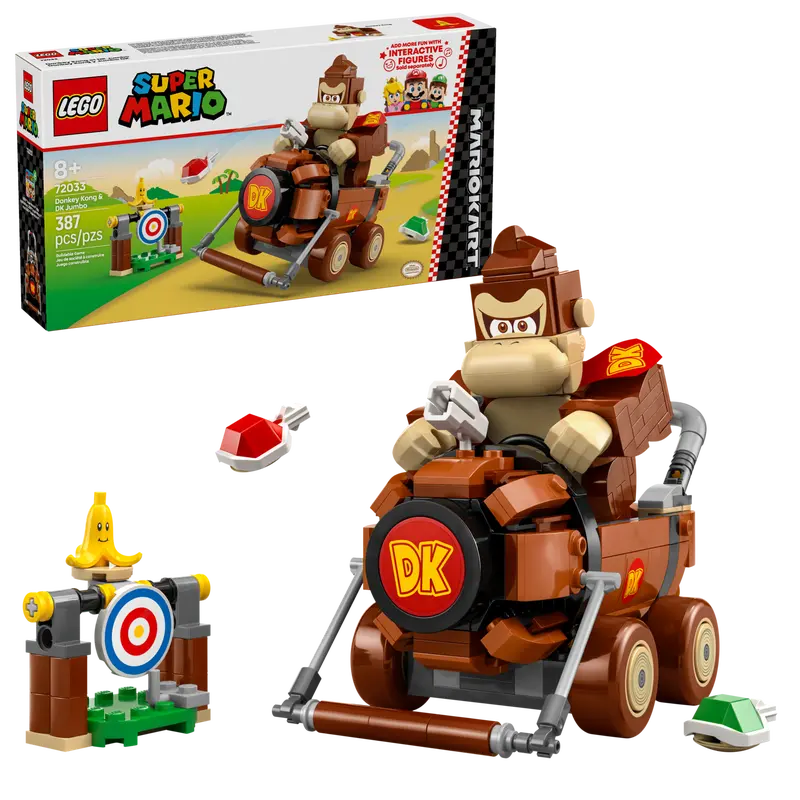 72033 Mario Kart™ – Donkey Kong & DK Jumbo – Box Of Bricks 72033 Mario Kart™ – Donkey Kong & DK Jumbo – Box Of Bricks