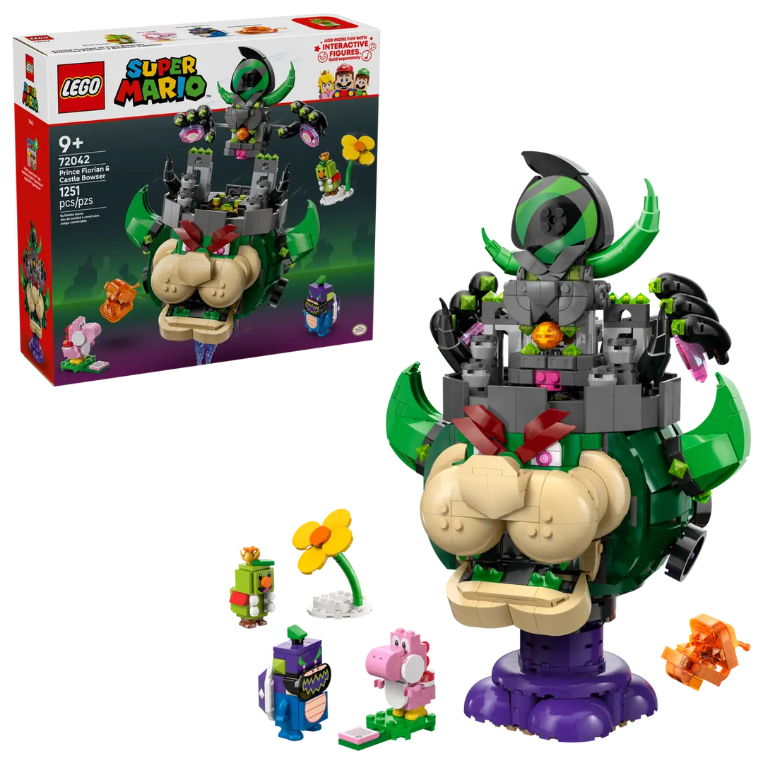 72042 Prince Florian And Castle Bowser