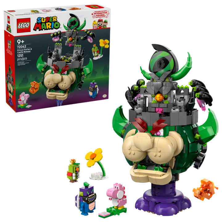 72042 Prince Florian And Castle Bowser