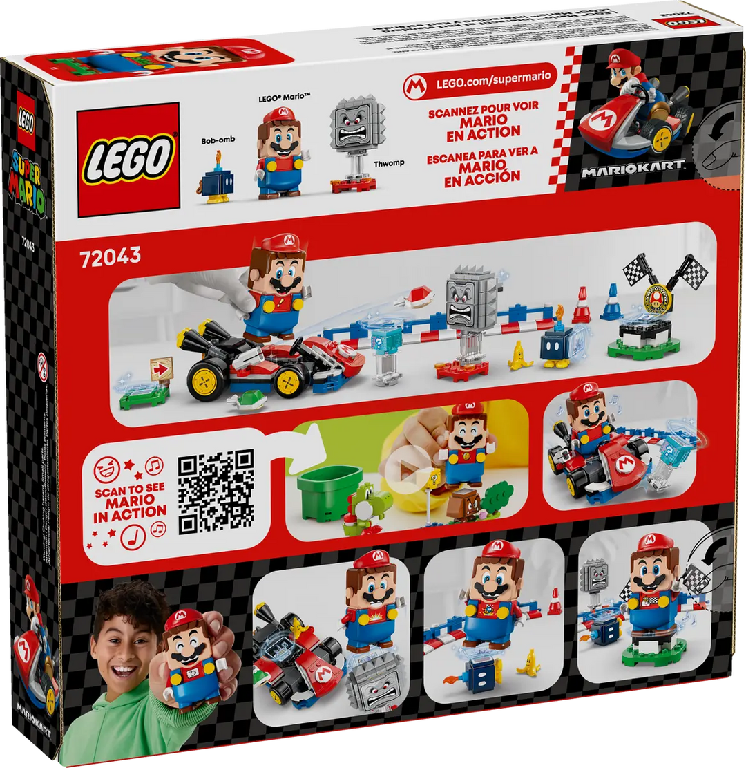 72043 Mario Kart™ – Interactive LEGO® Mario™ Standard Kart – Box
