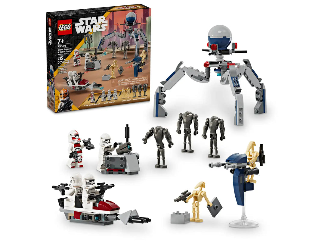 75372 Clone Trooper™ Battle Droid™ Battle Pack – Box Of Bricks