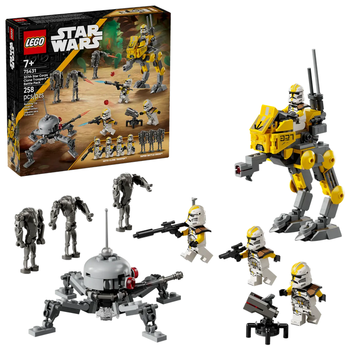75431 327th Star Corps Clone Troopers™ Battle Pack