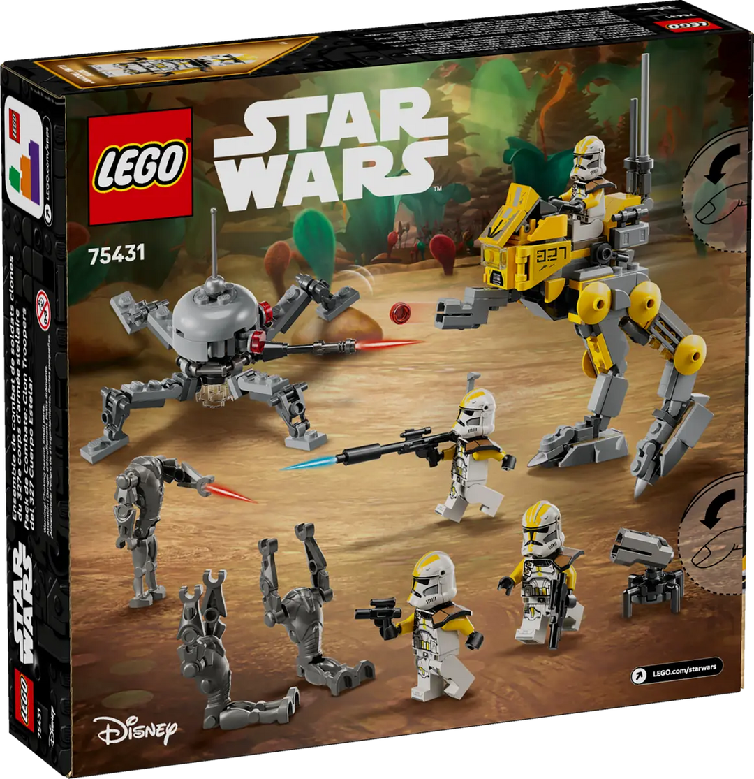 75431 327th Star Corps Clone Troopers™ Battle Pack