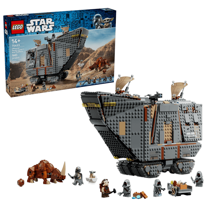 75453 Offworld Sandcrawler™ and Mudhorn