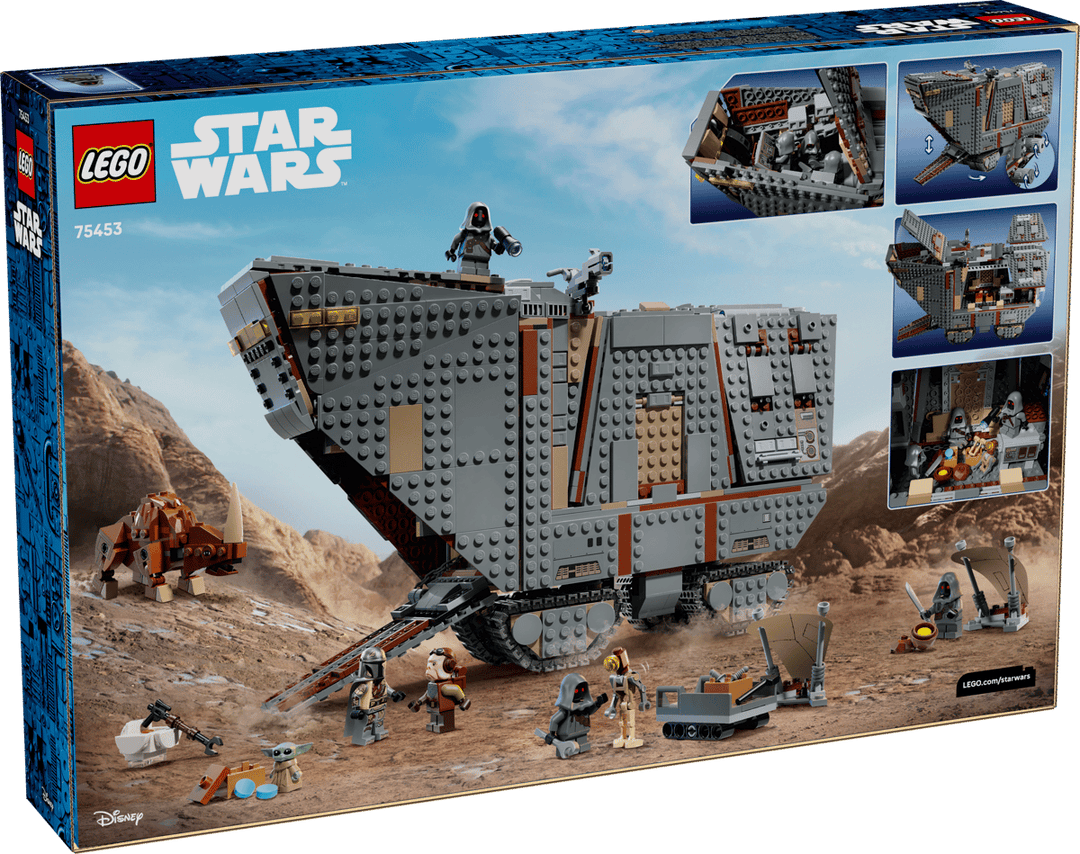75453 Offworld Sandcrawler™ and Mudhorn
