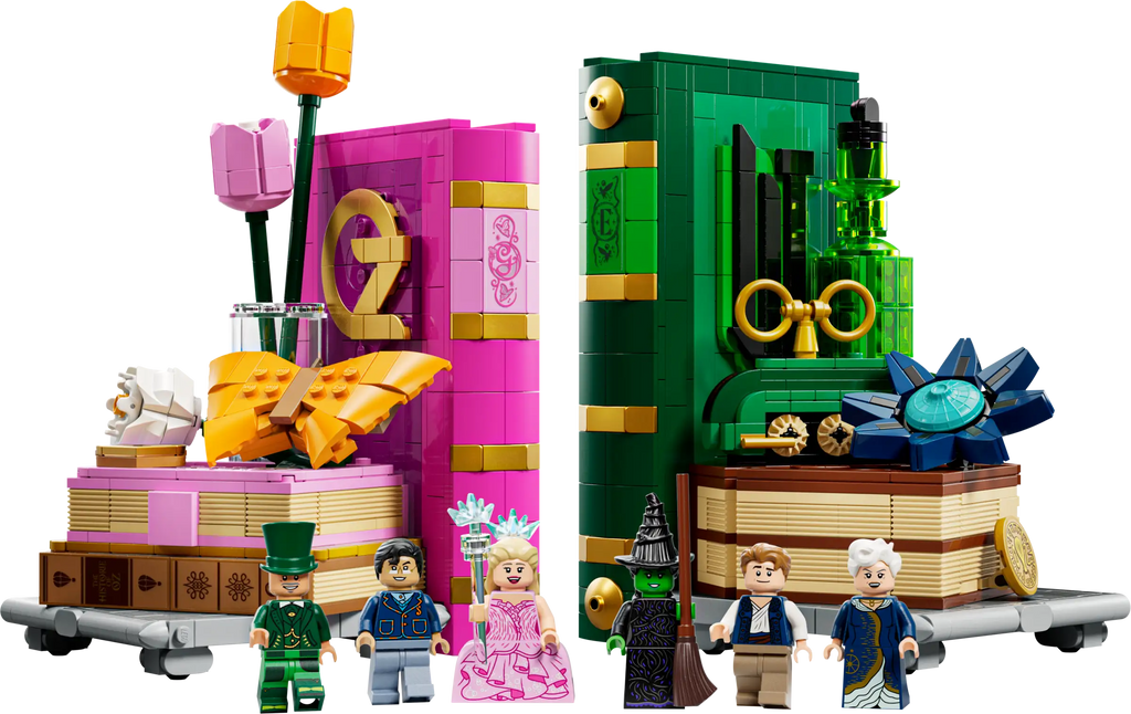 75691 Glinda & Elphaba Bookends – Box Of Bricks