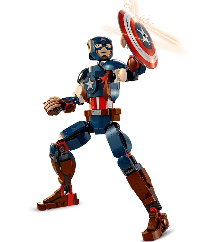 76258 Captain America Construction Figure