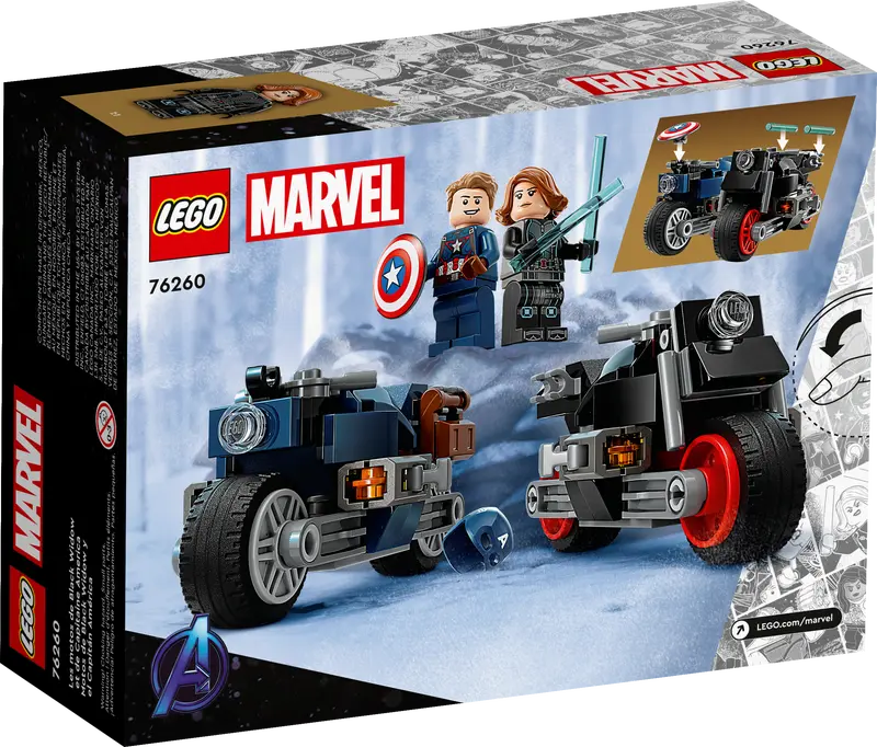 Lego avengers captain america bike hotsell