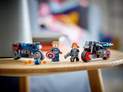 76260 Black Widow & Captain America Motorcycles