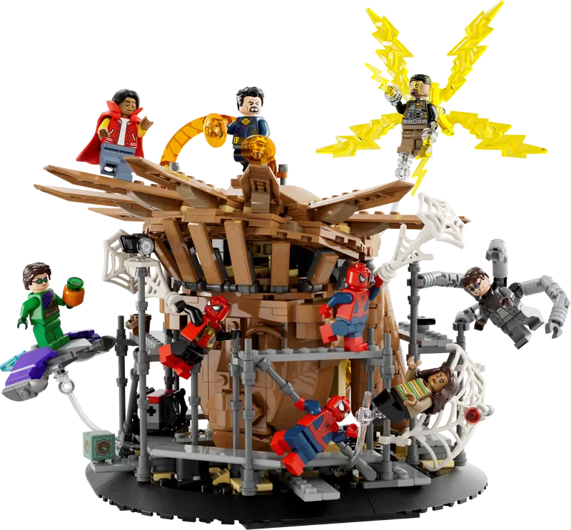 Spider man infinity shop war lego set