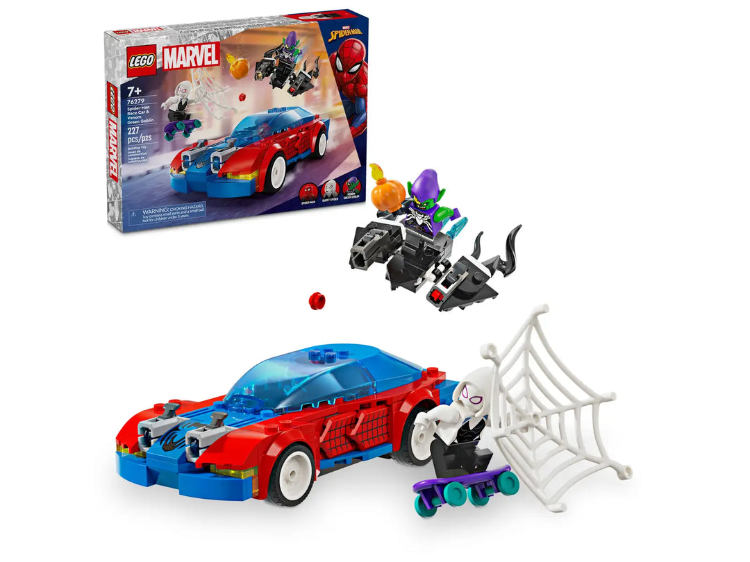 76279 Spider Man Race Car Venom Green Goblin Box Of Bricks
