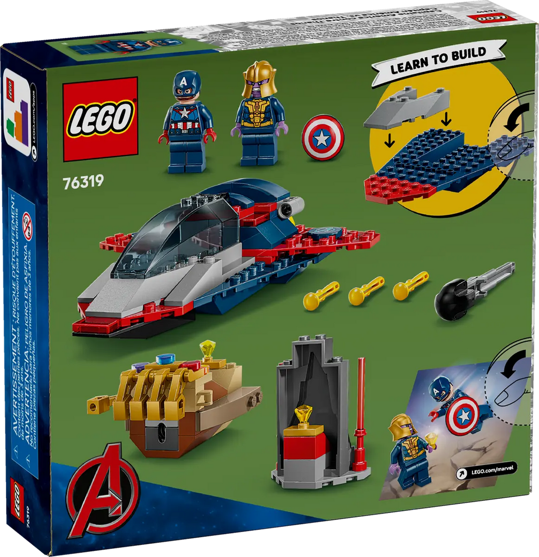 76319 Captain America vs Thanos – Box Of Bricks - Main Image
