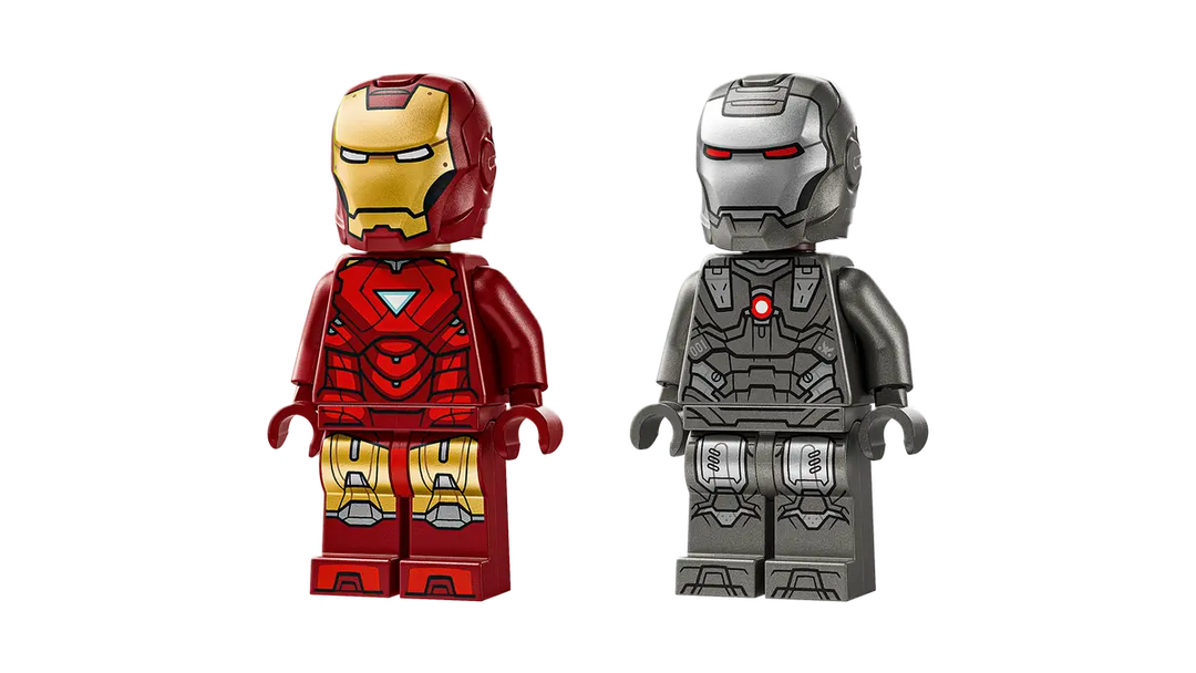 76320 Iron Man And War Machine Vs Hammer Drones