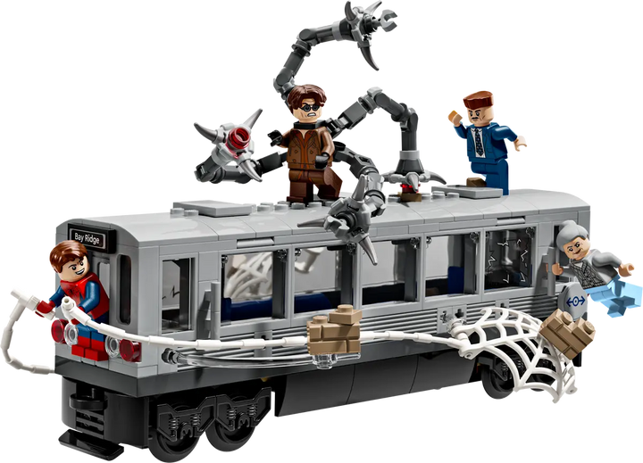 76321 Spider Man Vs Doc Ock Subway Train Scene