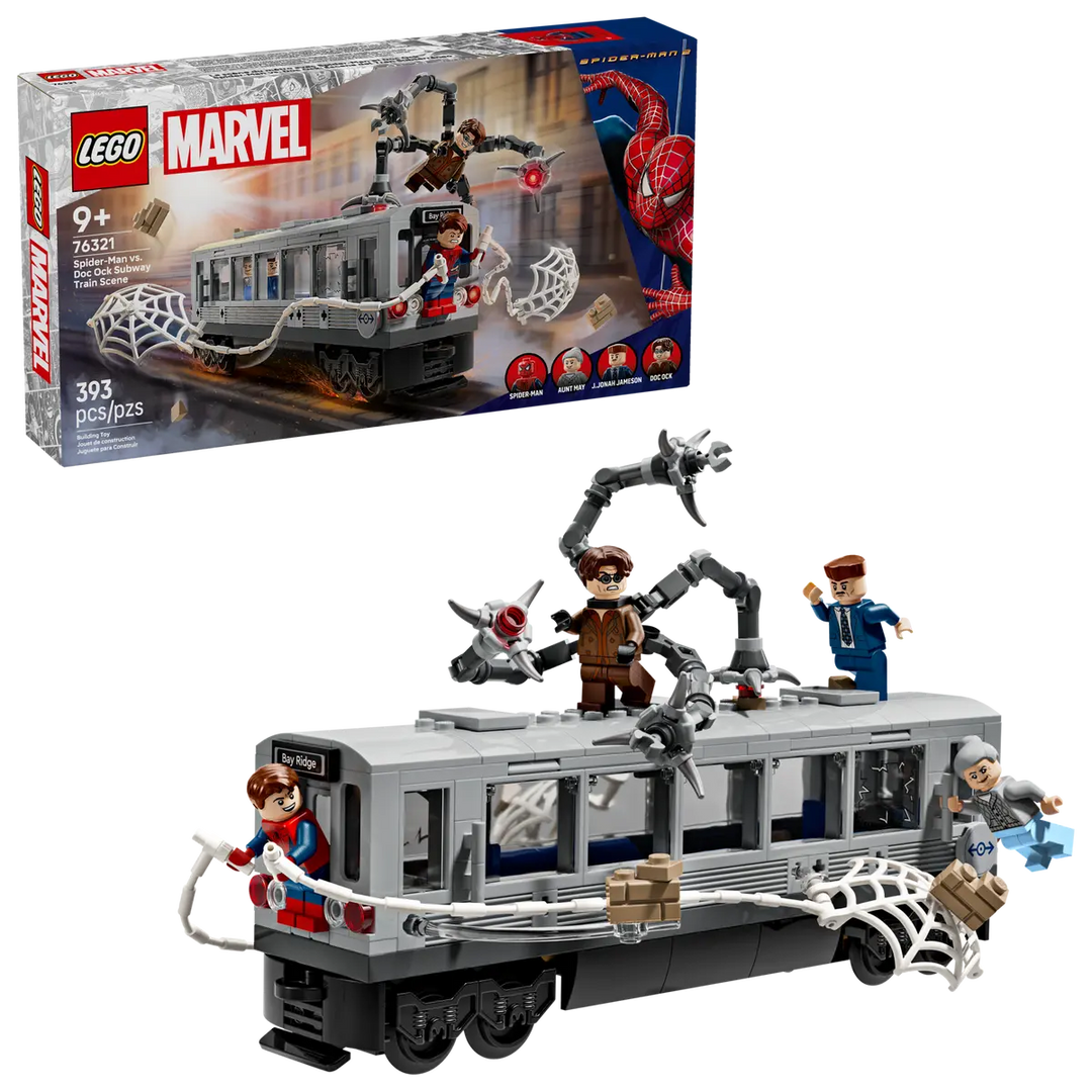 76321 Spider Man Vs Doc Ock Subway Train Scene