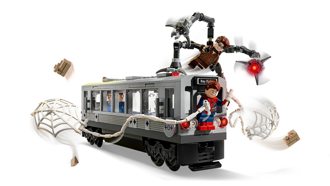 76321 Spider Man Vs Doc Ock Subway Train Scene