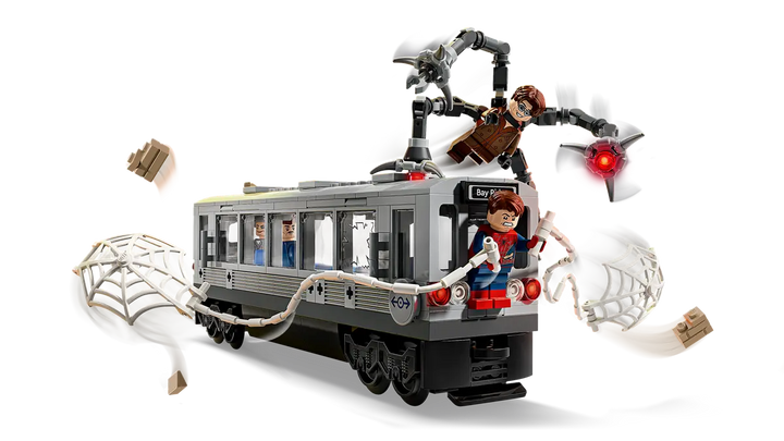 76321 Spider Man Vs Doc Ock Subway Train Scene