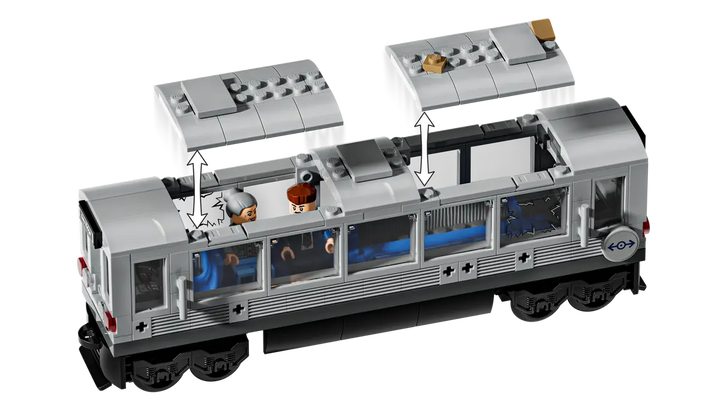 76321 Spider Man Vs Doc Ock Subway Train Scene