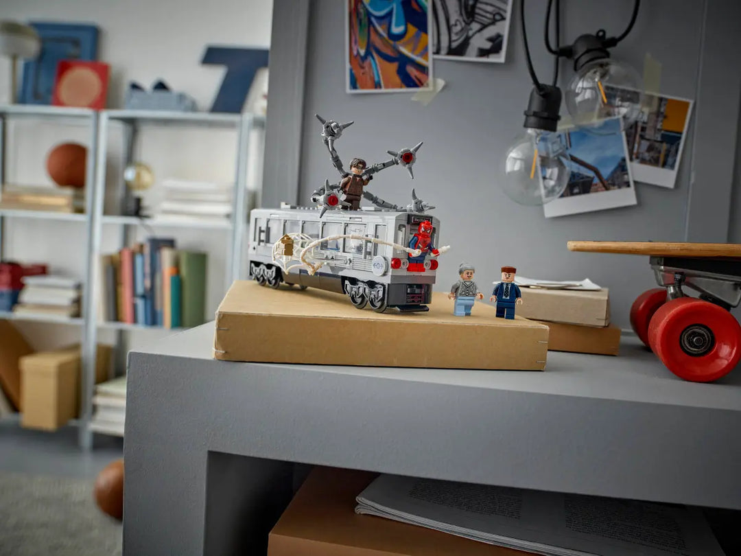 76321 Spider Man Vs Doc Ock Subway Train Scene