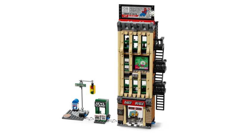 76342 Spider-Man vs. Mysterio: The Daily Bugle