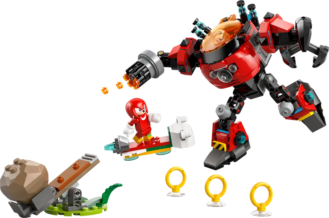 77005 Knuckles Vs Dr Eggman Egg Crusher Mech