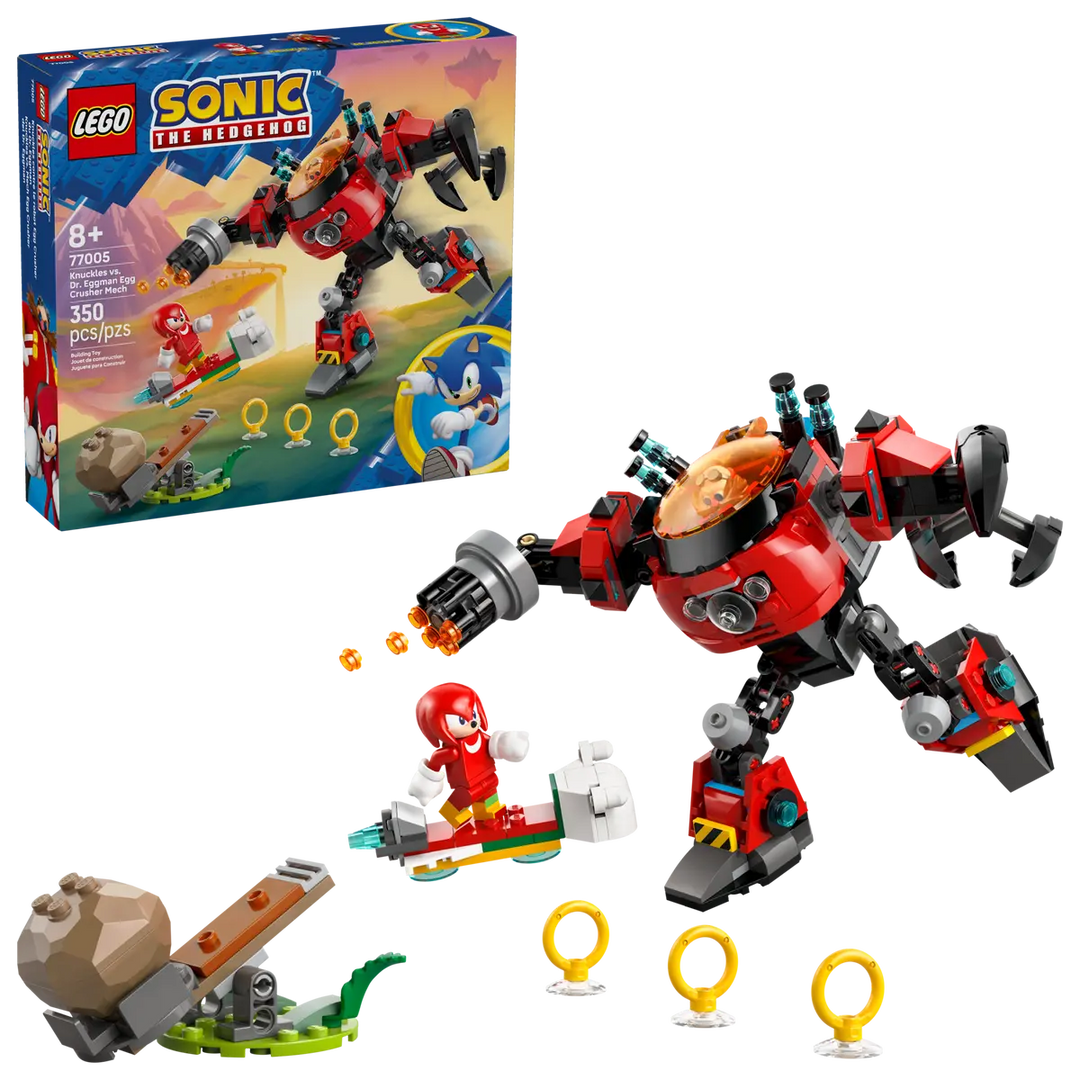 77005 Knuckles Vs Dr Eggman Egg Crusher Mech